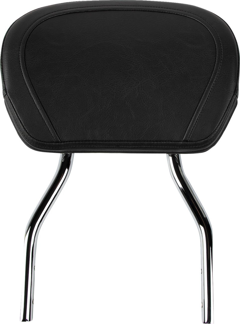 Cobra Round Sissy Bar Kit Chrome Silver Short Steel