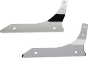 Cobra Round Sissy Bar Kit Chrome Silver Short Steel