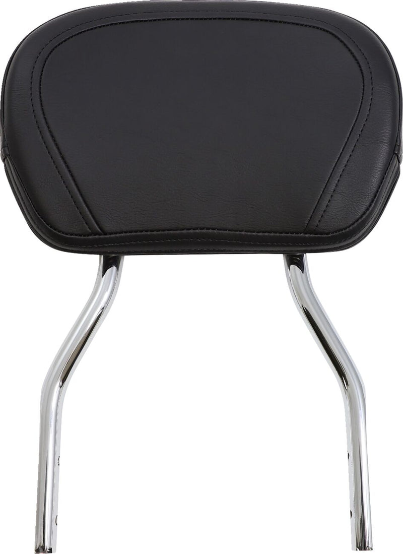 Cobra Round Sissy Bar Kit Chrome Silver Short Steel