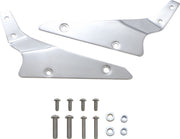 Cobra Round Sissy Bar Kit Chrome Silver Short Steel
