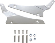 Cobra Round Sissy Bar Kit Chrome Silver Short Steel