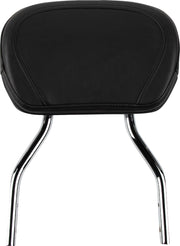 Cobra Round Sissy Bar Kit Chrome Silver Short Steel