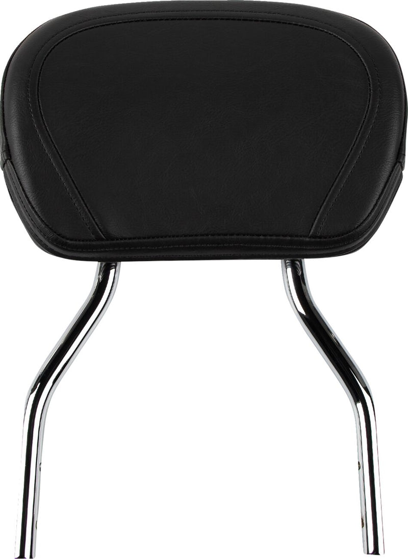 Cobra Round Sissy Bar Kit Chrome Silver Short Steel