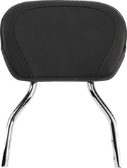Cobra Round Sissy Bar Kit Chrome Silver Short Steel