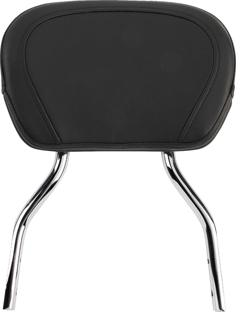 Cobra Round Sissy Bar Kit Chrome Silver Short Steel