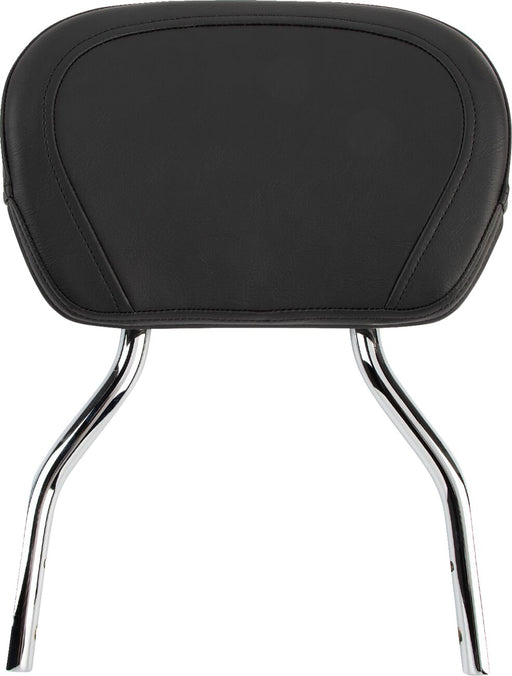 Cobra Round Sissy Bar Kit Chrome Silver Short Steel