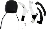 Cobra Square Sissy Bar Kit Chrome Short Steel