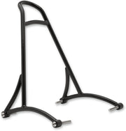 Burly Brand Sissy Bar Short in Black Powder Coated For 1996-2003 XL Models