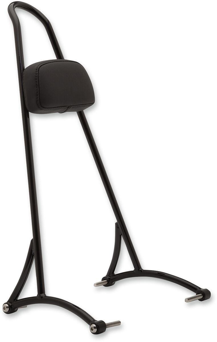 Burly Brand Sissy Bar Tall in Black Powder Coated For 1996-2003 XL Models