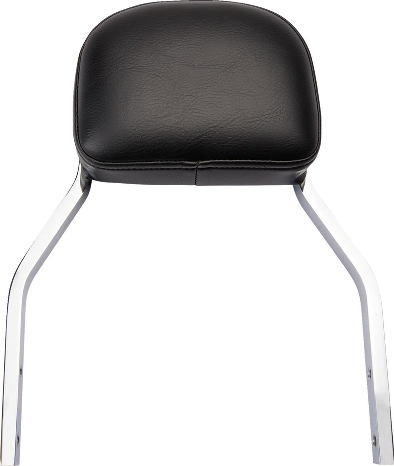 Cobra Detachable Backrest Kit Mini Chrome Silver Square Steel