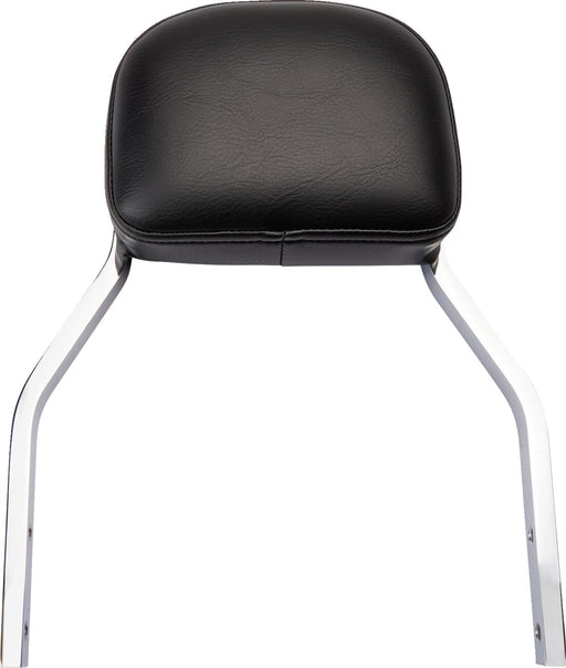Cobra Detachable Backrest Kit Mini Chrome Silver Square Steel