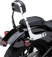 Cobra Detachable Backrest Kit Mini Chrome Silver Square Steel