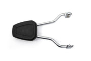 Kuryakyn All In One Sissy Bar Kit In Chrome 17 Inch Tall For Harley-Davidson 2004-2021 Sportster Models (Except & #KUR6582