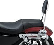 Kuryakyn All In One Sissy Bar Kit In Chrome 17 Inch Tall For Harley-Davidson 2004-2021 Sportster Models (Except &