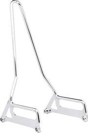 Biltwell Chrome Exfil Sissy Bar for 2006-2017 Harley-Davidson Dyna Motorcycles