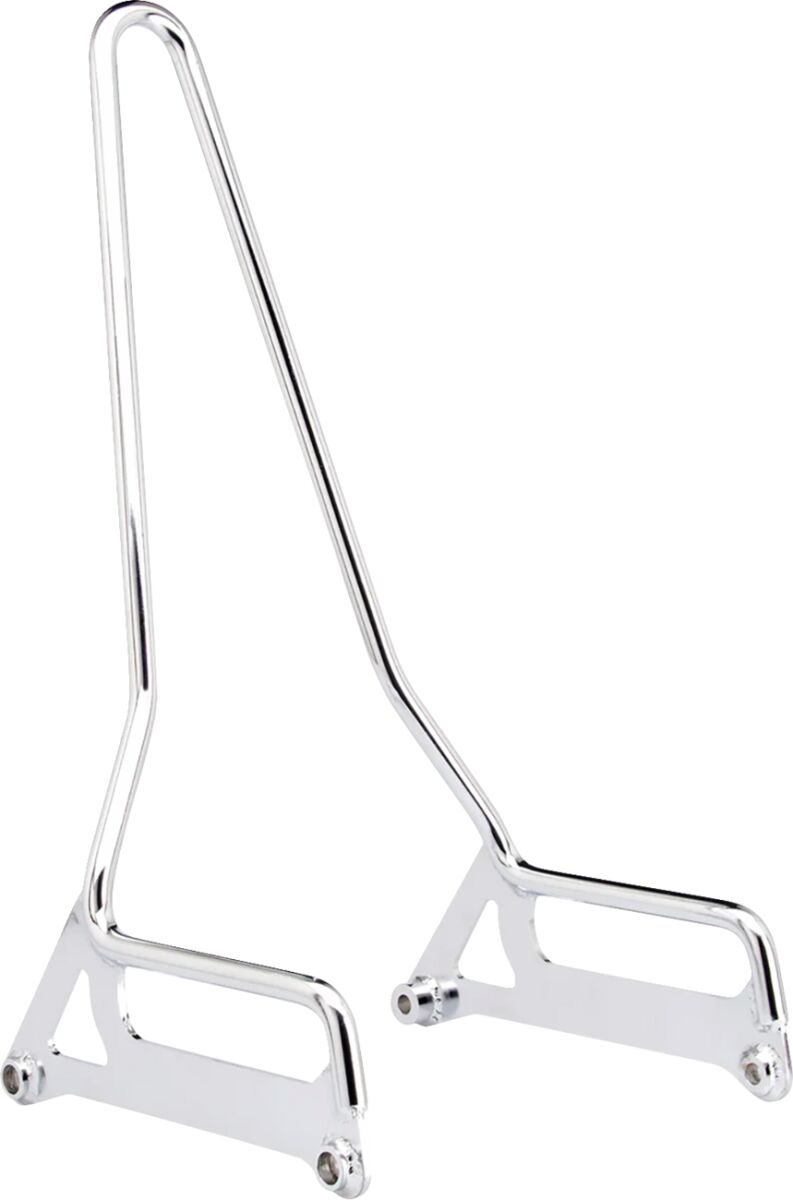 Biltwell Chrome Exfil Sissy Bar for 2006-2017 Harley-Davidson Dyna Motorcycles