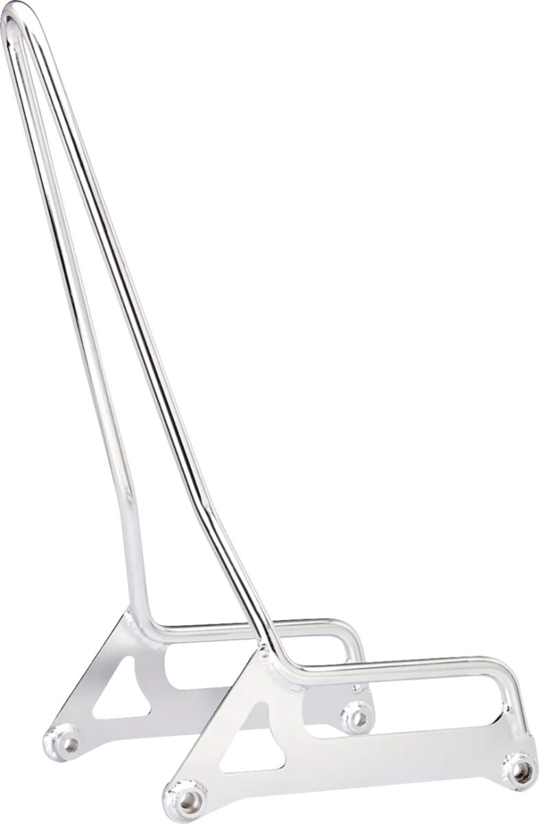 Biltwell Chrome Exfil Sissy Bar for 2006-2017 Harley-Davidson Dyna Motorcycles