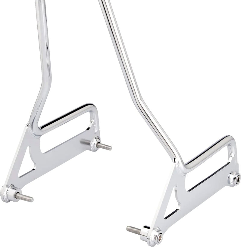 Biltwell Chrome Exfil Sissy Bar for 2006-2017 Harley-Davidson Dyna Motorcycles