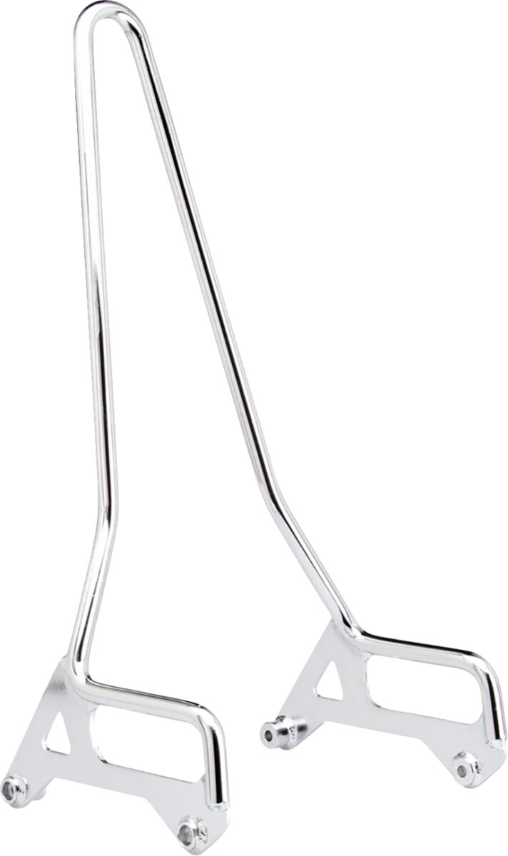 Biltwell Chrome Exfil Sissy Bar for 2007-2022 Harley-Davidson Sportster Motorcycles