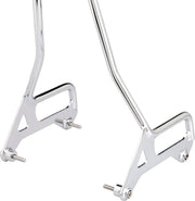 Biltwell Chrome Exfil Sissy Bar for 2007-2022 Harley-Davidson Sportster Motorcycles