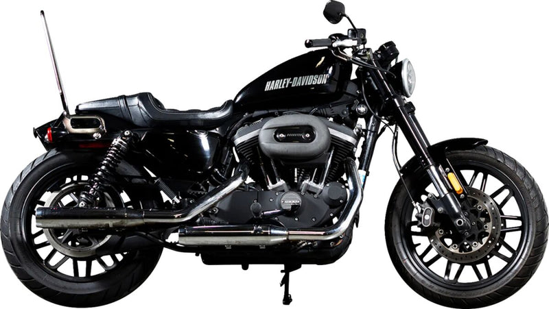 Biltwell Chrome Exfil Sissy Bar for 2007-2022 Harley-Davidson Sportster Motorcycles