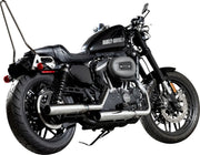 Biltwell Chrome Exfil Sissy Bar for 2007-2022 Harley-Davidson Sportster Motorcycles