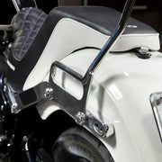 Biltwell Chrome Exfil Sissy Bar for 2018-2026 Harley-Davidson Softail Motorcycles