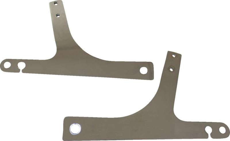 Drag Specialties Sissy Bar Side Plates Fits Harley-Davidson Dyna Models 1999-2001