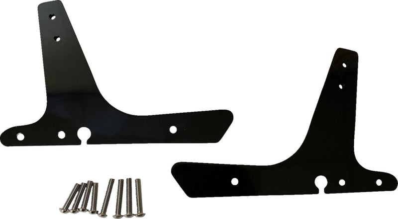 Drag Specialties Sissy Bar Side Plates Fits Harley-Davidson Sportster Models 2004-2004