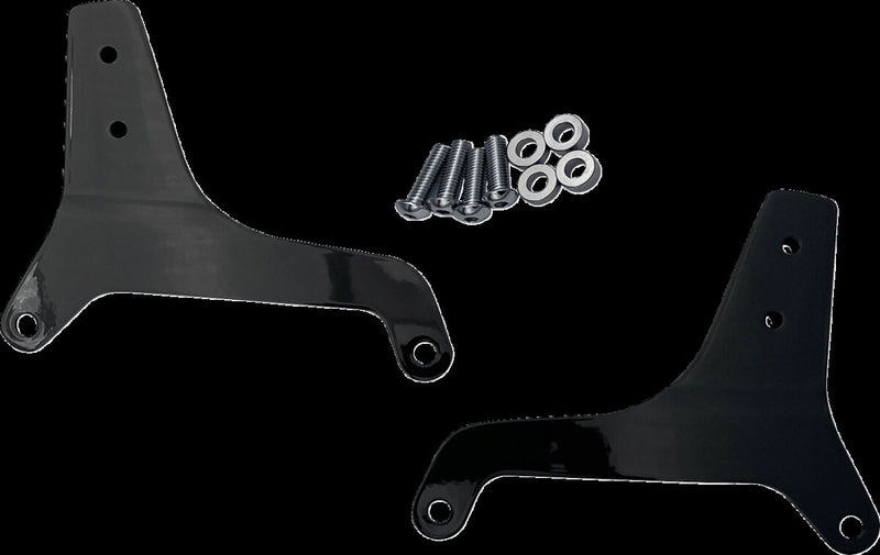 Drag Specialties Sissy Bar Side Plates Fits Harley-Davidson Softail Models 2018-2024