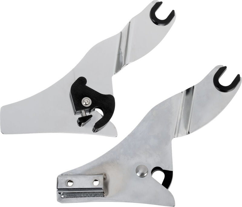 Drag Specialties Quick Release Side Plates Fits Harley-Davidson Touring Models 2009-2024