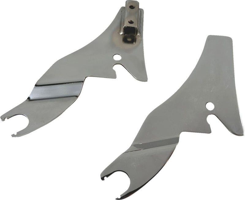 Drag Specialties Quick Release Side Plates Fits Harley-Davidson Touring Models 2009-2024