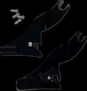 Drag Specialties Quick Release Side Plates Fits Harley-Davidson Touring Models 2009-2024