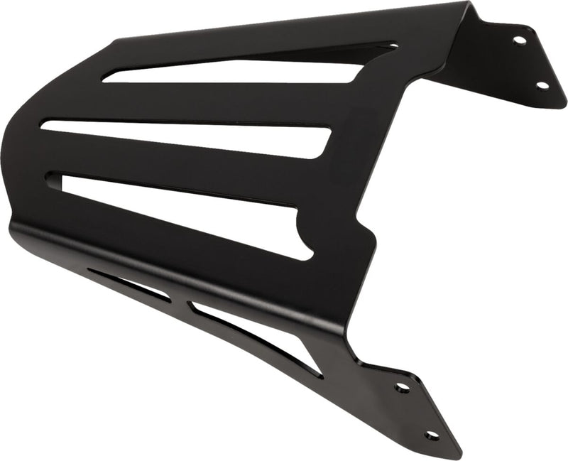 Cobra Sissy Bar Mounted Luggage Rack Black Powder-Coated Formed Steel