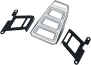 Kuryakyn Dillinger Luggage Rack In Silver For Harley-Davidson 2004-2020 Sportster Motorcycles (Except Roadster) #6664