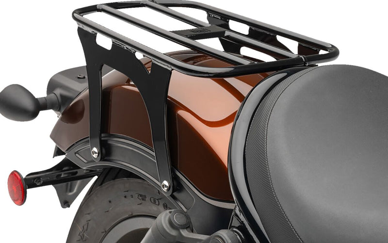 Cobra Solo Luggage Rack for 2021-2024 HONDA CMX 1100 Black Powder-Coated Kit