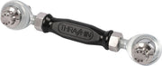 Thrashin Supply Co. Adjustable Shift Linkage In Black For 2000-2017 Dyna & 2018-2025 Softail W/ Mid Controls
