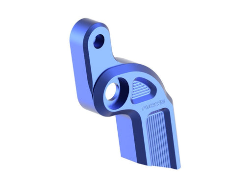 Rick's Motorcycles SHIFT LINKAGE for 2017-2025 Harley-Davidson Extension Blue Engraved Shift Arm Aluminium