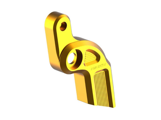 Rick's Motorcycles SHIFT LINKAGE for 2017-2025 Harley-Davidson Extension Gold Engraved Shift Arm Aluminium