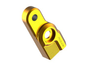Rick's Motorcycles SHIFT LINKAGE for 2000-2025 Harley-Davidson Extension Gold Engraved Shift Arm Aluminium