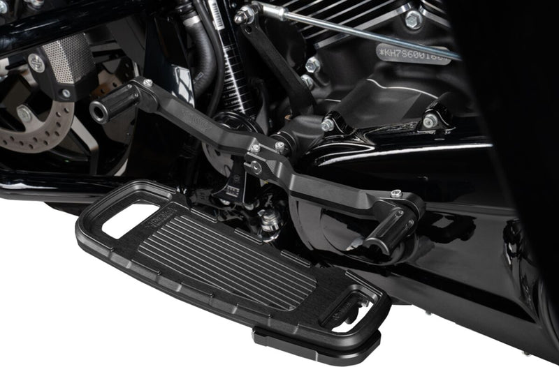 Drag Specialties Heel/Toe Shifter Designed by Gilles for 2017-2025 Harley-Davidson Shift Lever Anodised Black CNC Billet Aluminium #RCT-B003-BD