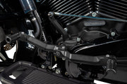 Drag Specialties Heel/Toe Shifter Designed by Gilles for 2017-2025 Harley-Davidson Shift Lever Anodised Black CNC Billet Aluminium #RCT-B003-BD