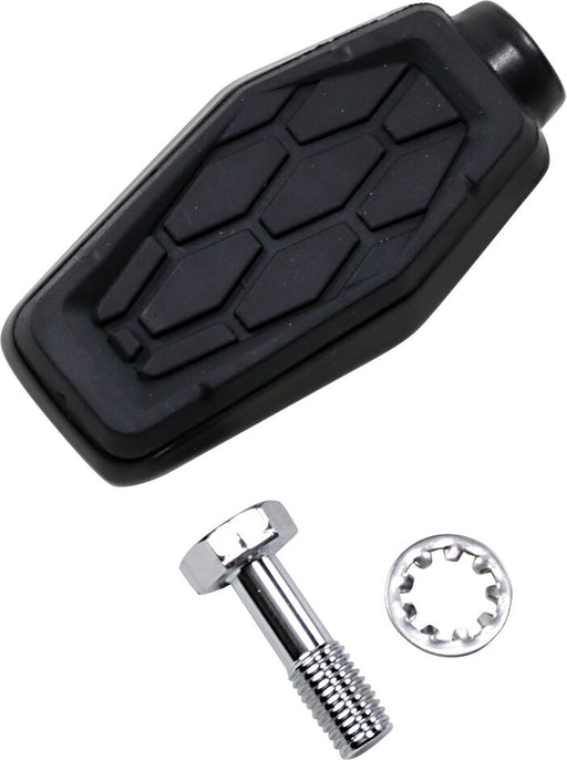 Kuryakyn Hex Shift Peg In Satin Black For All Various Harley-Davidson Motorcycles (See Fitment List) With Shift Levers (Except 2004-2020 Sportsters with Mid Controls)