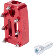 Thrashin Supply Co. Aggressor Shifter Peg Shift Peg Anodised Red 6061 Aluminium Steel #TSC-2101-2