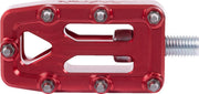 Thrashin Supply Co. Aggressor Shifter Peg Shift Peg Anodised Red 6061 Aluminium Steel Each