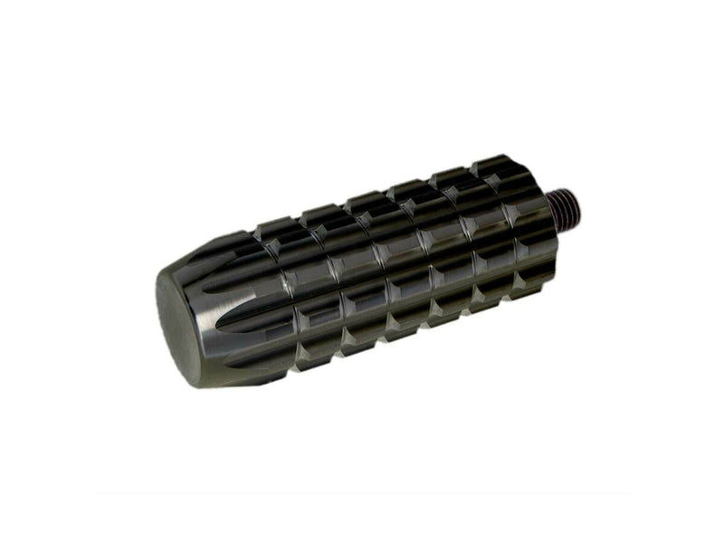 Rick's Motorcycles EXCHANGE SHIFTER PEG for 1984-2025 Harley-Davidson Shift Peg Black Foot Peg Machined Aluminium