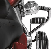 Kuryakyn ISO-Extended Brake Pedal Pad For Harley-Davidson FL Motorcycles In Chrome #KUR4456