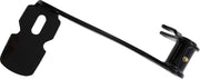 Kuryakyn Extended Brake Pedal For Harley-Davidson 2014-2023 Touring Motorcycles With Fairing Lowers In Gloss Black #KUR9673