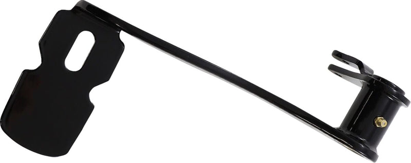 Kuryakyn Extended Brake Pedal For Harley-Davidson 2014-2023 Touring Motorcycles With Fairing Lowers In Gloss Black #KUR9673