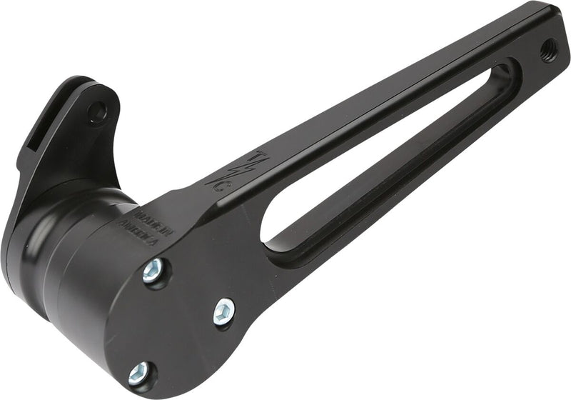 Thrashin Supply Co. Adjustable Short Bagger Brake Arm In Black For 2014-2025 Touring Models